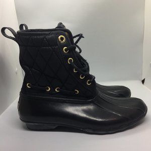 Sperry Top Sider Waterproof Rubber Boots Duck 8